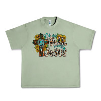 Oil Green let me tell you about my jesus Urban Heavy Tee - RacoonDesign
