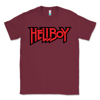 Burgundy Hellboy Classic Tee - baoMotion