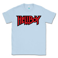 Dusty Blue Hellboy Classic Tee - baoMotion