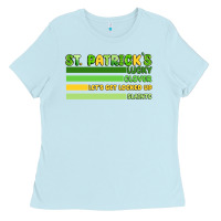Baby Blue st. patrick's lucky clover  artiststas Ladies Tee - Artiststas