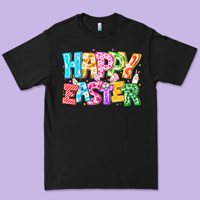 Happy Easter Premium Tee Designed By Cowhidedigitalart