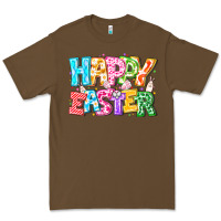 Cacao Happy Easter Premium Tee - CowhideDigitalArt