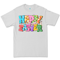 Dove Grey Happy Easter Premium Tee - CowhideDigitalArt