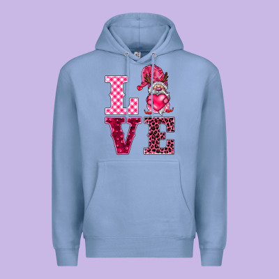 Love Gnomies Premium Hoodie Designed By Barkaloodesign