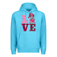 Ocean Blue love gnomies Premium Hoodie - BarkalooDesign