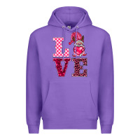 Purple love gnomies Premium Hoodie - BarkalooDesign