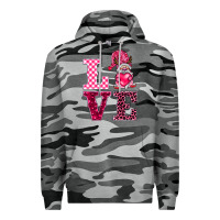 Slate Camo love gnomies Premium Hoodie - BarkalooDesign