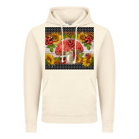 Vintage Artic ladybug mushrooms Vintage Hoodie - BarkalooDesign