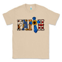 Mushroom American Flag Faith Classic Tee - Jasminsmagicworld