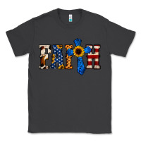Smoke American Flag Faith Classic Tee - Jasminsmagicworld