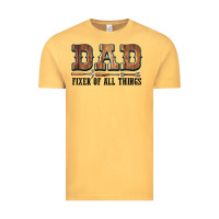 Vintage Mustard Dad Fixer Of All Things Vintage Tee - LillyAllenDesigns