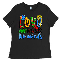 Black love needs no words Ladies Tee - Artiststas
