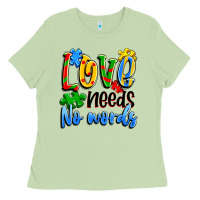 Matcha love needs no words Ladies Tee - Artiststas