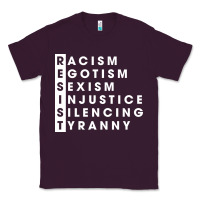 Plum resist   political resistance Classic Tee - baoMotion