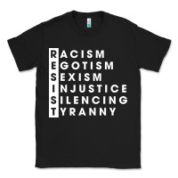Black resist   political resistance Classic Tee - baoMotion