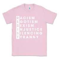 Bubblegum Pink resist   political resistance Classic Tee - baoMotion