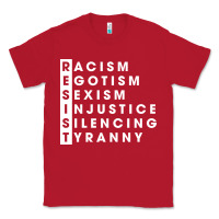 Red resist   political resistance Classic Tee - baoMotion