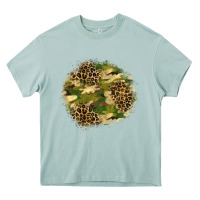 Arona camouflage and leopard patch  2 Heavy Core Tee - BundleAndBundleShop
