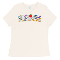 Bone Best Teacher Ever Ladies Tee - CowhideDigitalArt