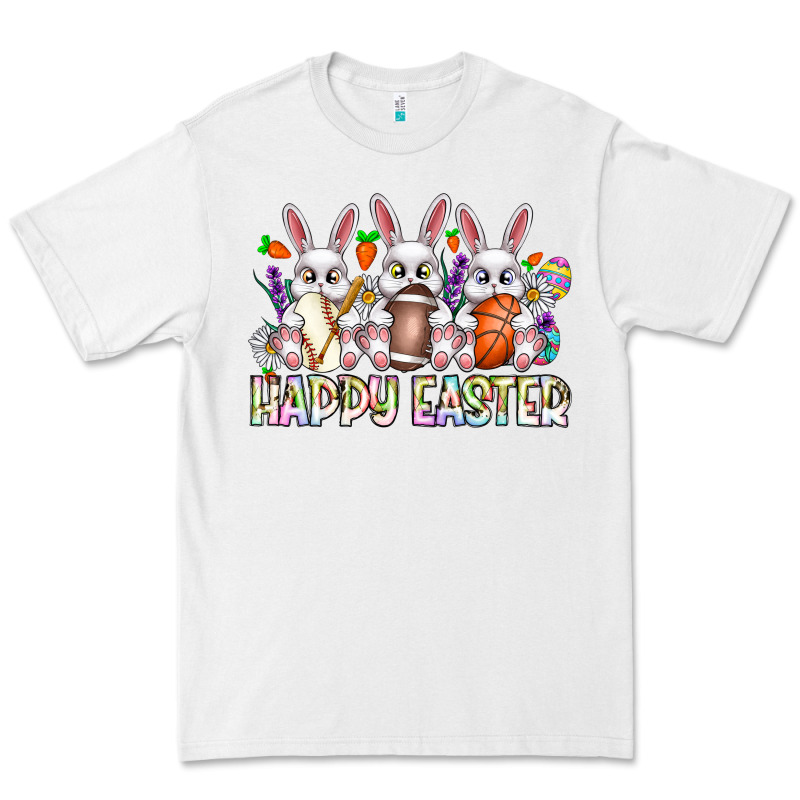 Happy Easter Spot Rabbit Premium Tee by CowhideDigitalArt | Teevron