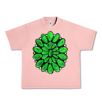 Salmon green gemstone Urban Heavy Tee - RanaPortraitStore