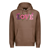 Chestnut walentine's day love sunflower Premium Hoodie - BarkalooDesign