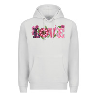 Dove Grey walentine's day love sunflower Premium Hoodie - BarkalooDesign
