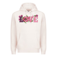 Pale Pink walentine's day love sunflower Premium Hoodie - BarkalooDesign