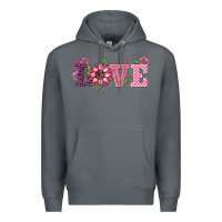 Rock walentine's day love sunflower Premium Hoodie - BarkalooDesign