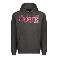 Smoke walentine's day love sunflower Premium Hoodie - BarkalooDesign