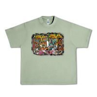 Oil Green mama western Urban Heavy Tee - RacoonDesign