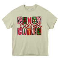 Mossy Candy Cane Cutie Heavy Core Tee - FaDigitalArtStudio