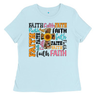 Faith Cross Ladies Tee | Teevron