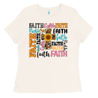 Bone faith cross Ladies Tee - Artiststas