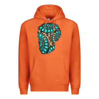 Carrot gemstone cowhide patches Premium Hoodie - RanaPortraitStore