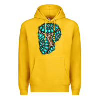 Lemon gemstone cowhide patches Premium Hoodie - RanaPortraitStore