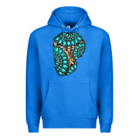 True Royal gemstone cowhide patches Premium Hoodie - RanaPortraitStore