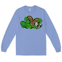 St Patricks Day Western Hearts Long Sleeve Tee | Teevron
