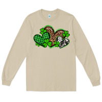 Mushroom st patricks day western hearts Long Sleeve Tee - Artiststas