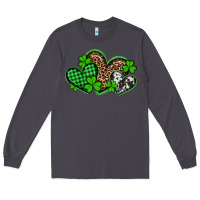Smoke st patricks day western hearts Long Sleeve Tee - Artiststas