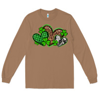 Toasted Coconut st patricks day western hearts Long Sleeve Tee - Artiststas