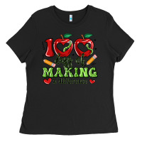Black 100 days of making a difference Ladies Tee - Artiststas