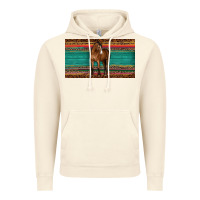 Vintage Artic western horse serape tooled leather leopard  sippy cup Vintage Hoodie - BarkalooDesign