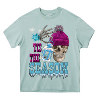 Arona tis the season winter skull Heavy Core Tee - FaDigitalArtStudio