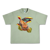 Oil Green Killifish Urban Heavy Tee - LillyAllenDesigns