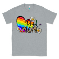 Heather Grey pride mom Classic Tee - FaDigitalArtStudio