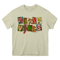 Mossy Merry Vibes Heavy Core Tee - FaDigitalArtStudio