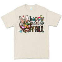 Bone Happy Easter Y'all Premium Tee - CowhideDigitalArt