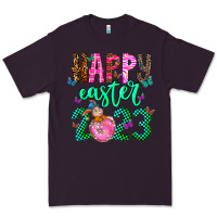 Plum Happy Easter Premium Tee - CowhideDigitalArt