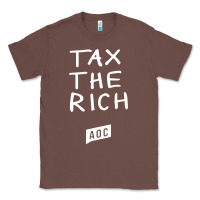Chestnut aoc tax the rich Classic Tee - baoMotion